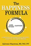 Happiness book cover with yellow background