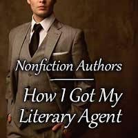 Nonfiction authors explaining how they got a literary agent, with photo of book agent in suit, posted by Get a Literary Agent