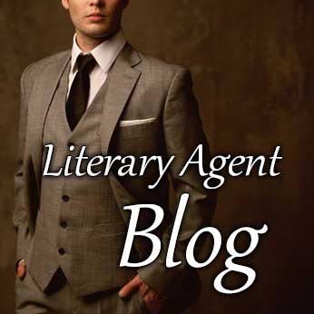 Publishing agent in brown suit on the book agent blog at Get a Literary Agent